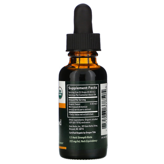 Gaia Herbs, Sweet Wormwood,  (30 ml)