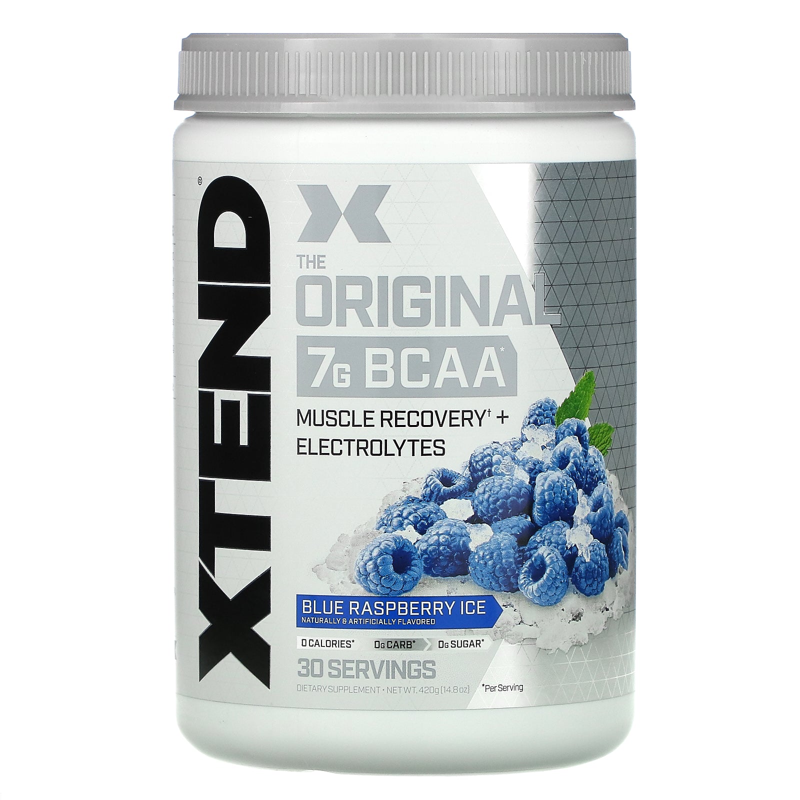 Xtend, The Original 7G BCAA, Blue Raspberry Ice