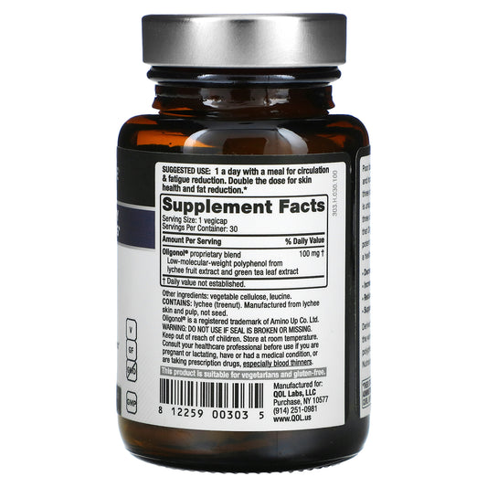 Quality of Life Labs, Oligonol, 100 mg  VegiCaps