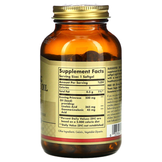 Solgar, Evening Primrose Oil, 500 mg