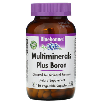 Bluebonnet Nutrition, Multiminerals, Plus Boron