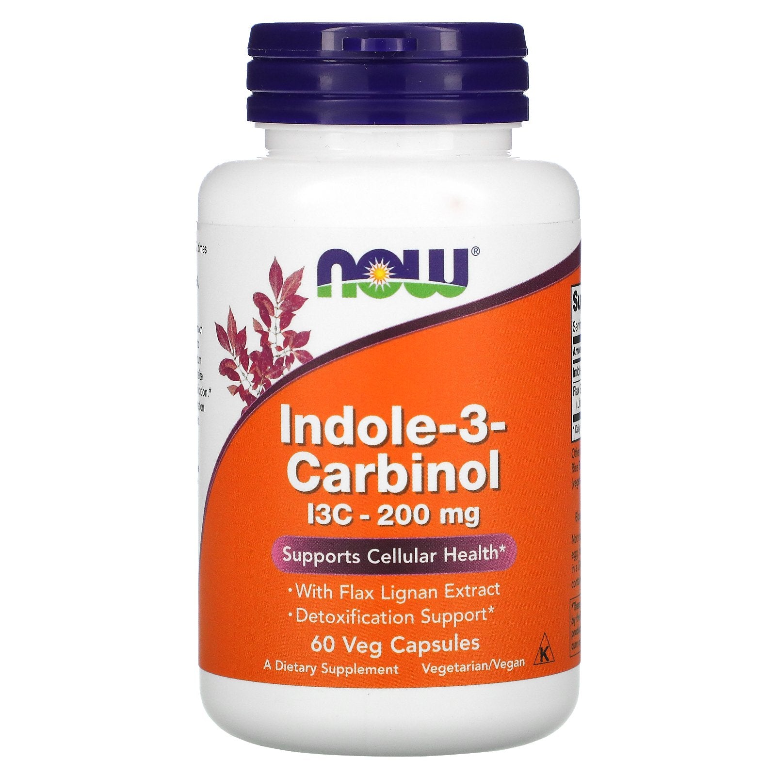 Now Foods, Indole-3-Carbinol, 200 Mg Veg Capsules