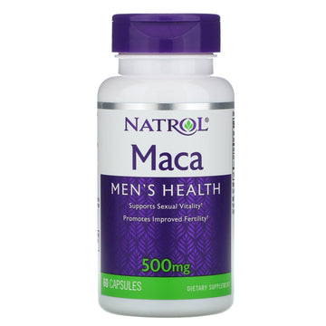 Natrol, Maca, 500 mg, Capsules