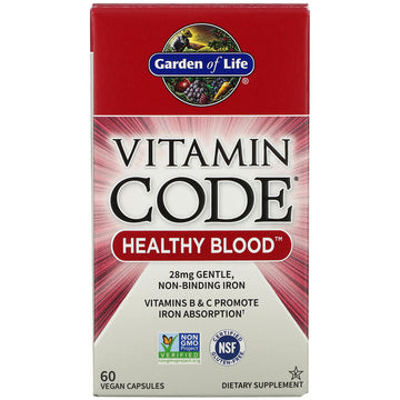 Garden of Life, Vitamin Code, 60 Vegan Capsules