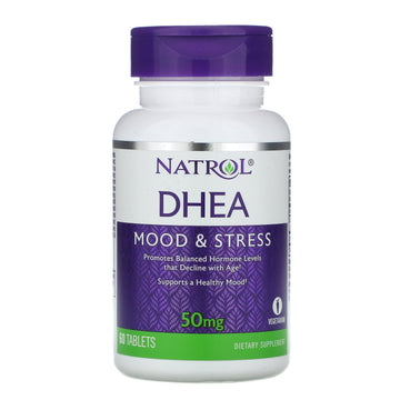 Natrol, DHEA, 50 mg