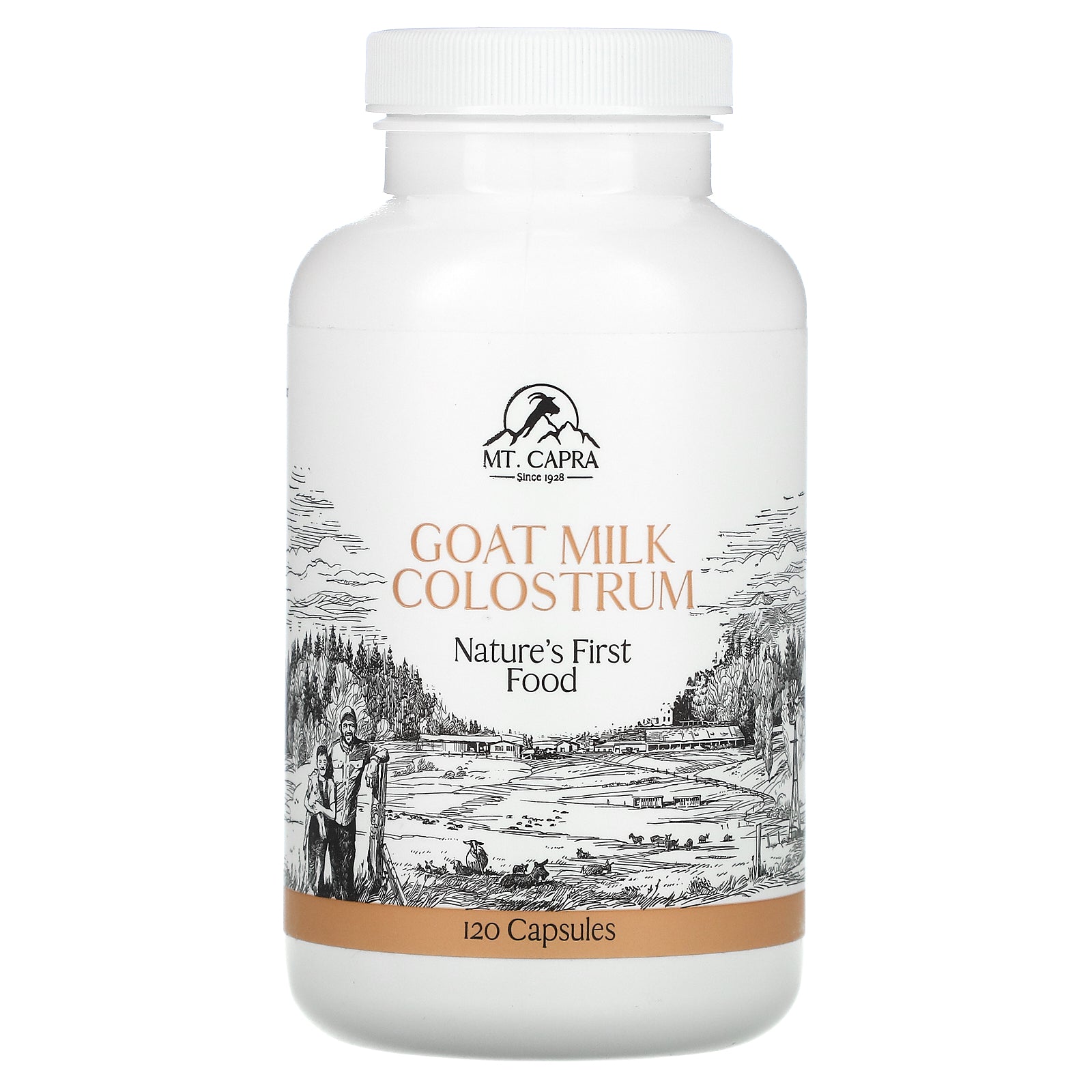 Mt. Capra, Goat Milk Colostrum Capsules