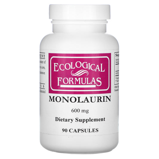 Ecological Formulas, Monolaurin, 600 mg, Capsules