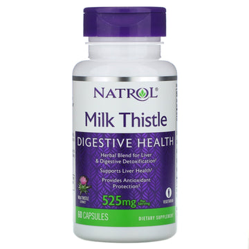Natrol, Milk Thistle, 262.5 mg Capsules