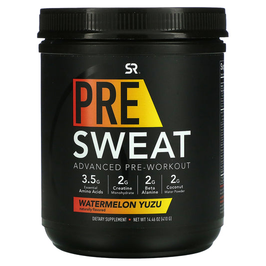 Sports Research, Pre-Sweat Advanced Pre-Workout, 14.46 oz (410 g)