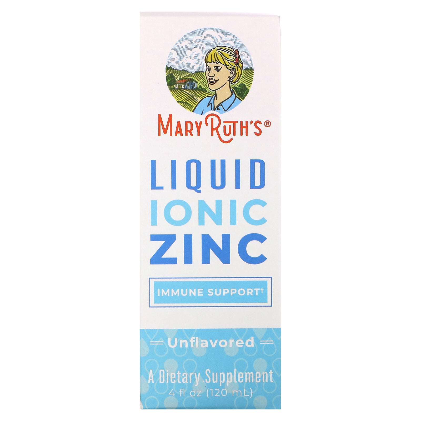 MaryRuth Organics, Liquid Ionic Zinc, Unflavored(120 ml)