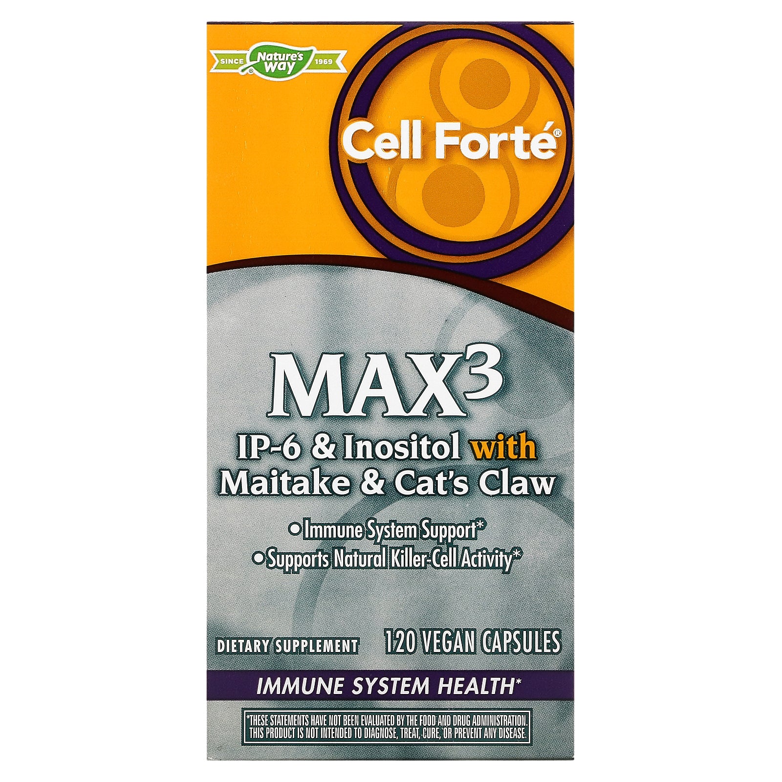 Nature'S Way, Cell Fort Max3,Vegan Capsules