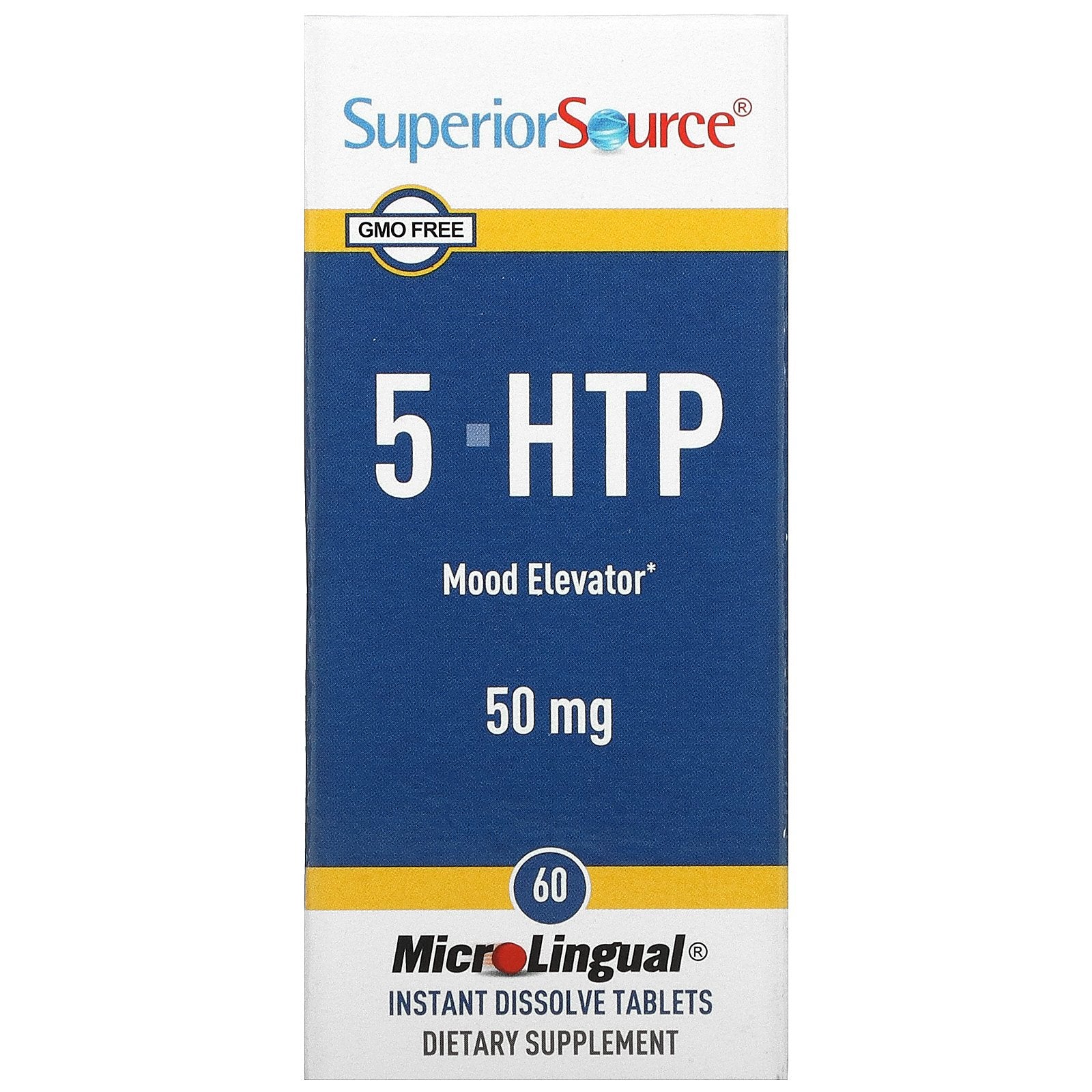 Superior Source, 5-HTP, 50 mg