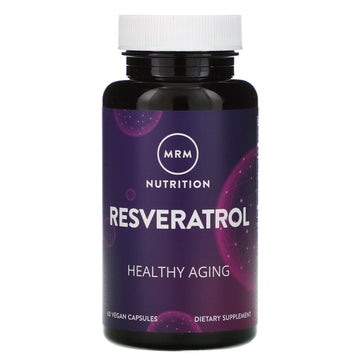 MRM, Nutrition, Resveratrol Vegan Capsules