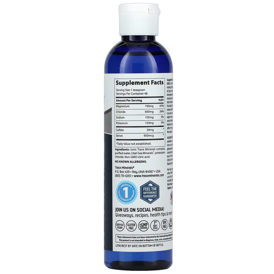 Trace Minerals , Tm Sport, 40,000 Volts!, Electrolyte Concentrate (237 Ml)