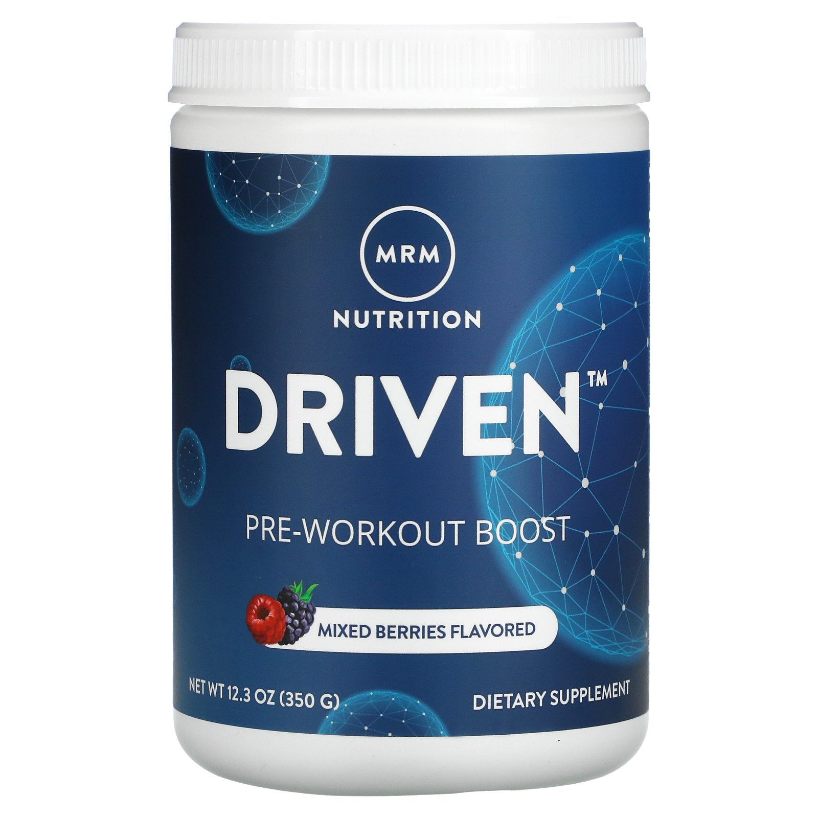 MRM, DRIVEN, Pre-Workout Boost,12.3 oz (350 g)