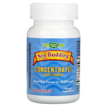 Nature's Way, Sea Buddies, Concentrate! Focus Formula Capsules