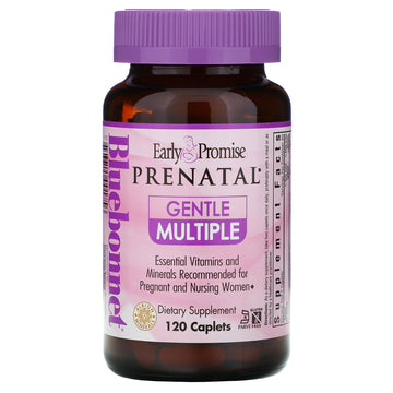 Bluebonnet Nutrition, Early Promise, Prenatal, Gentle Multiple, Caplets