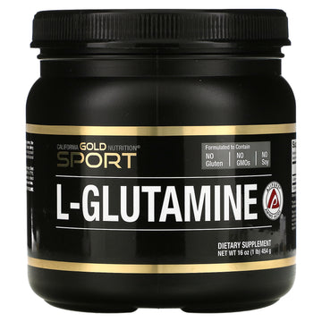 California Gold Nutrition, L-Glutamine Powder, AjiPure, Gluten Free