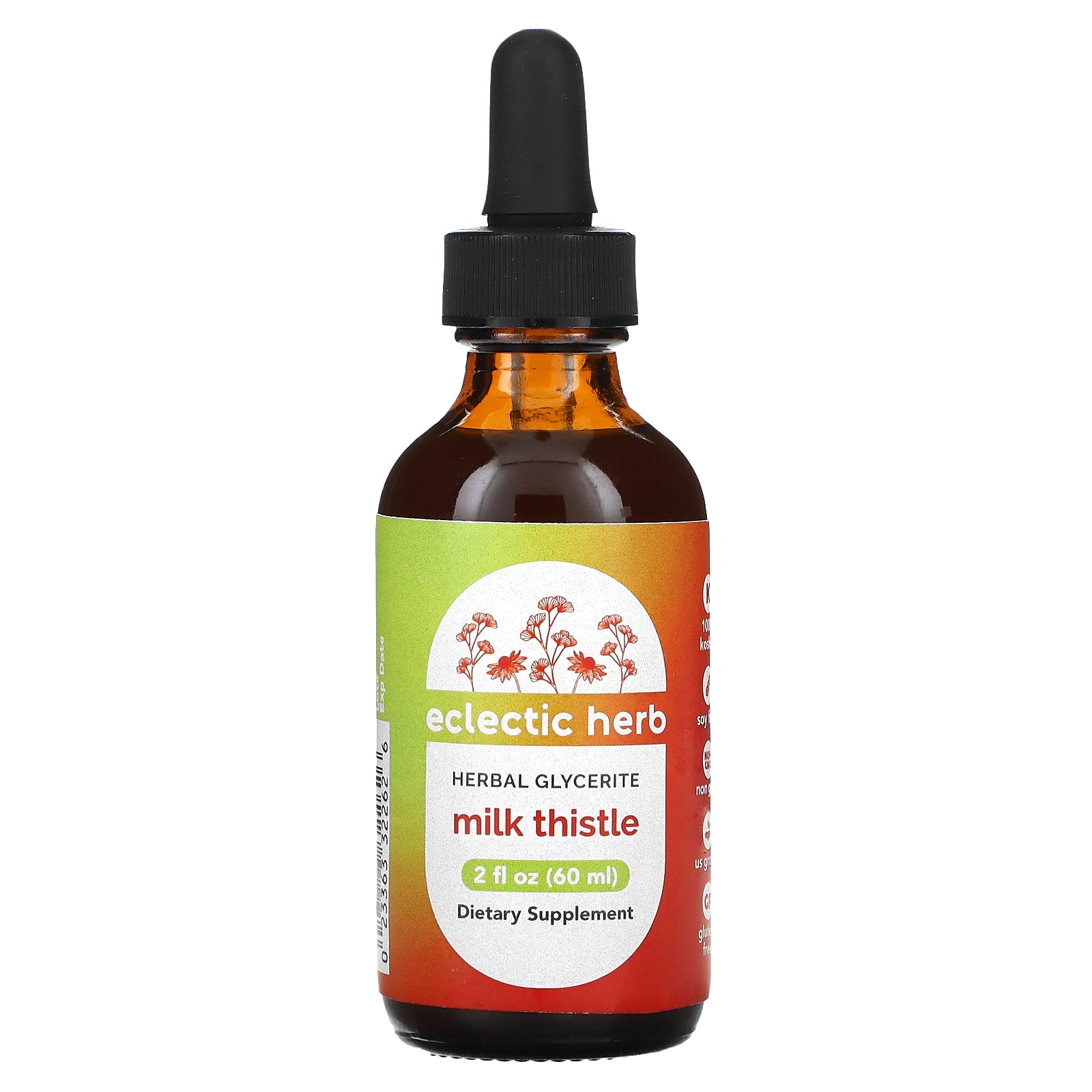 Eclectic Institute, Milk Thistle Glycerite, (60 ml)