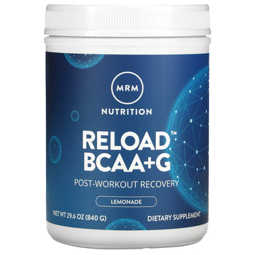 MRM, Reload BCAA+G , Post-Workout Recovery, Lemonade