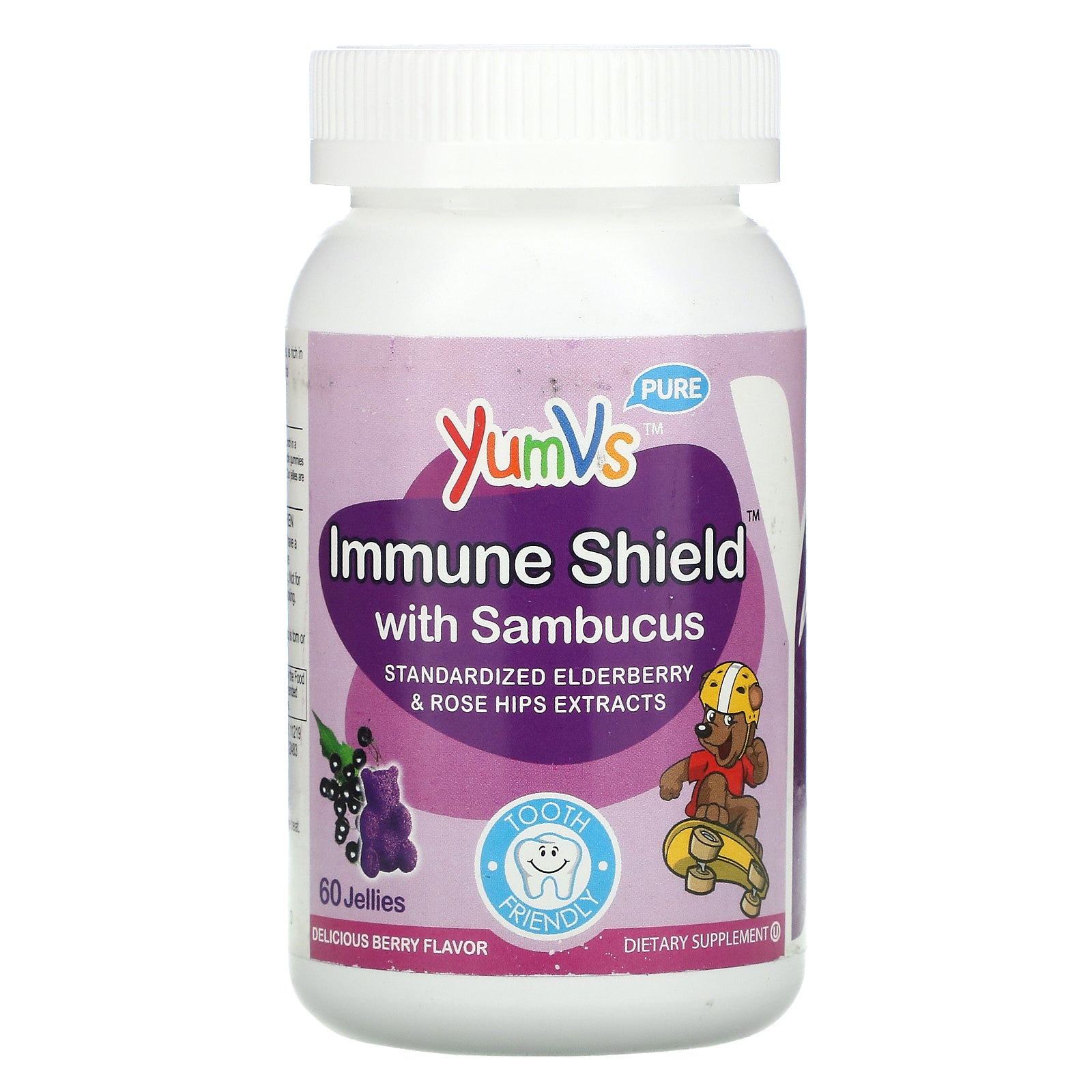 YumV's, Immune Shield with Sambucus, Berry