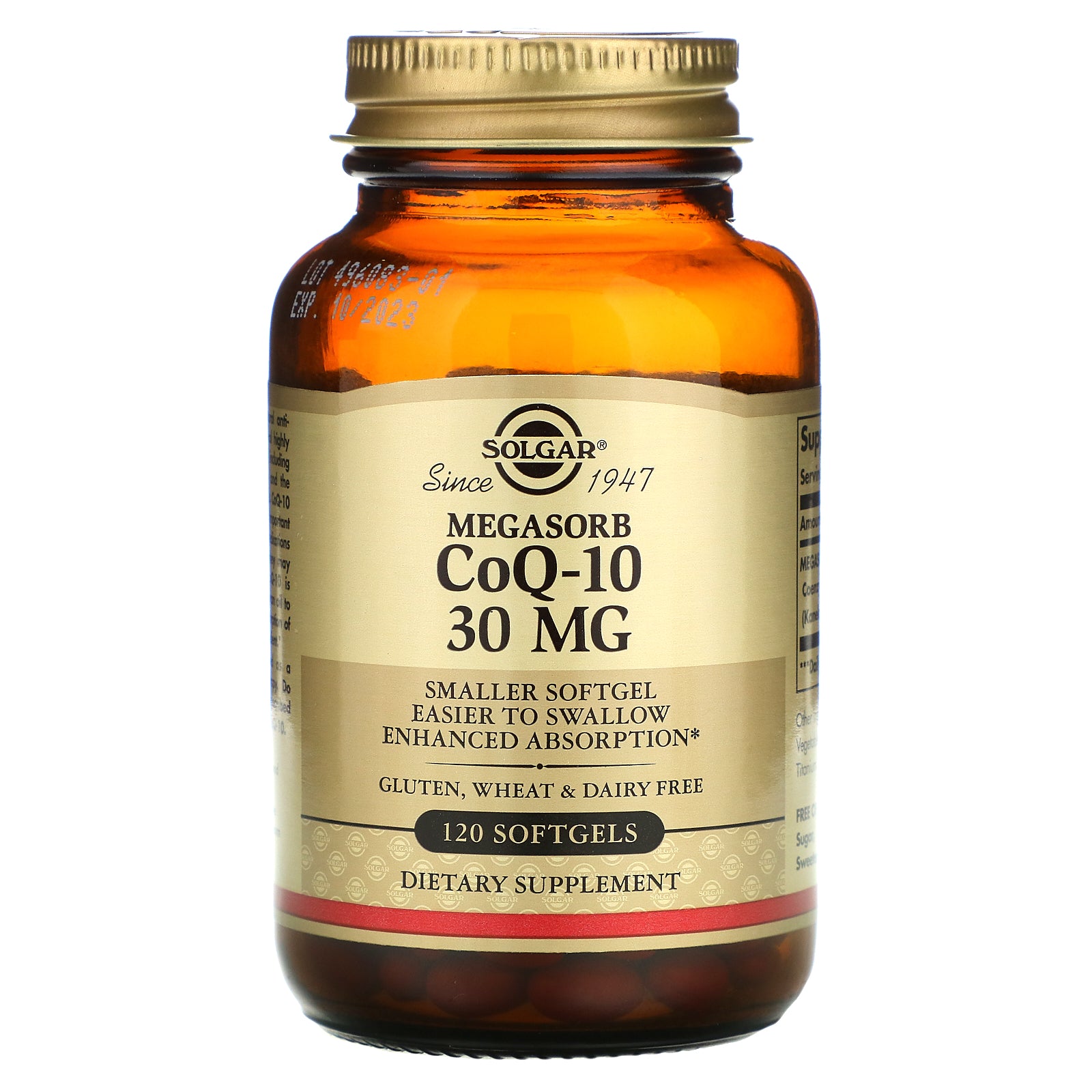 Solgar, Megasorb Coq-10, 30 Mg Softgels