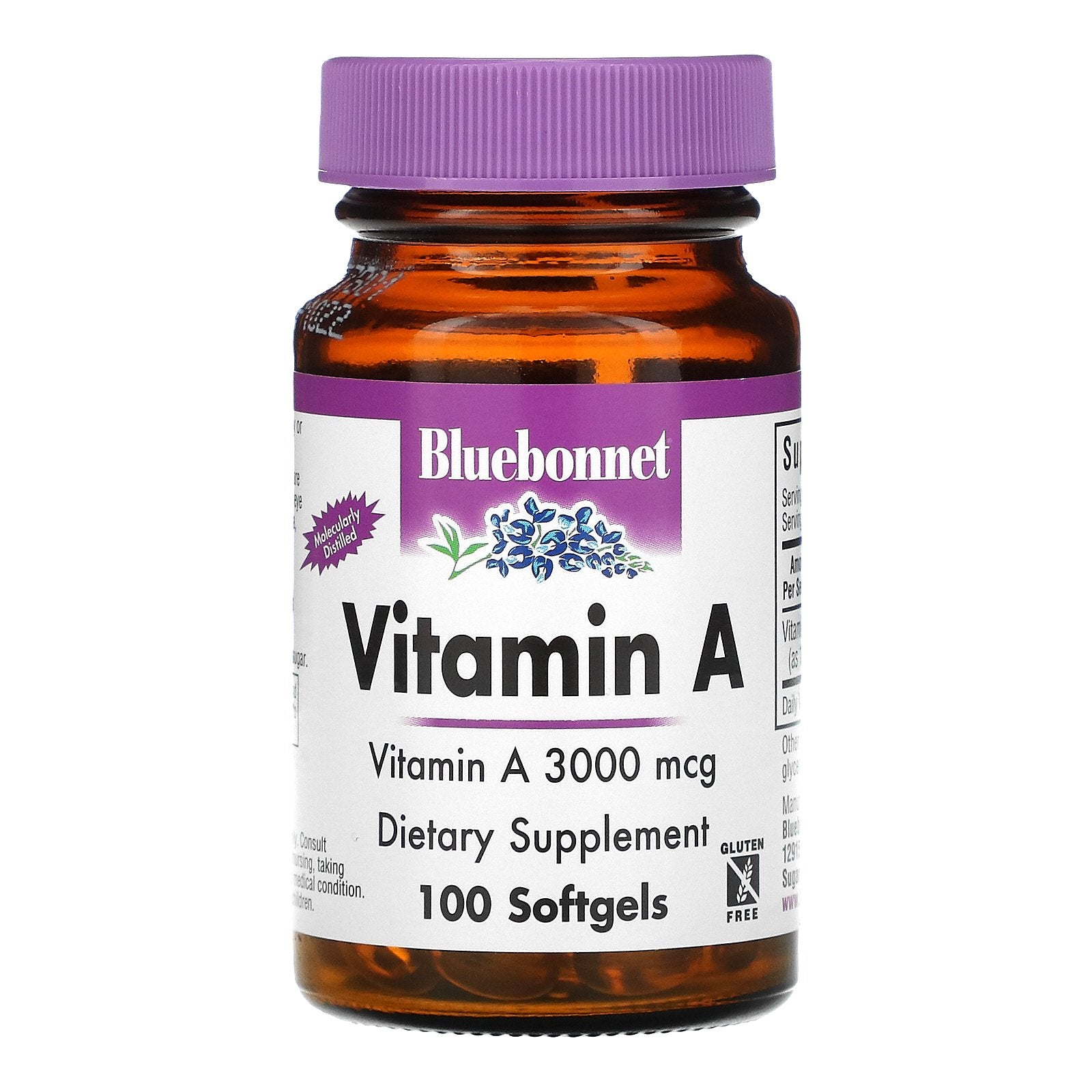 Bluebonnet Nutrition, Vitamin A