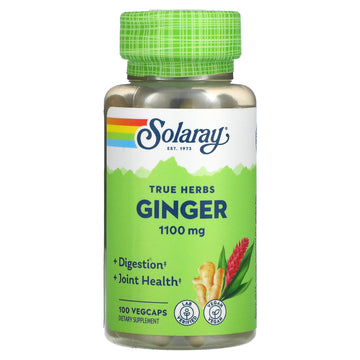 Solaray, Ginger, 550 mg, VegCaps