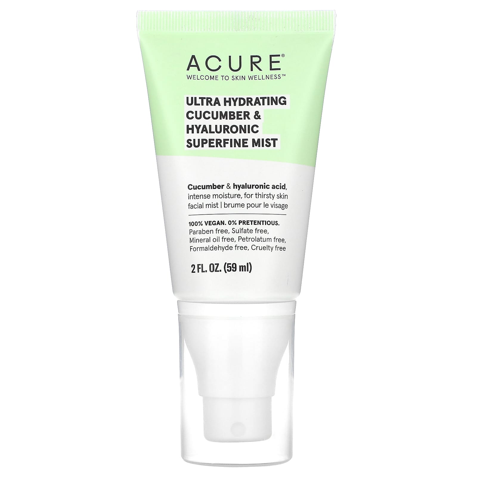 Acure, Ultra Hydrating, Cucumber & Hyaluronic Superfine Mist (59 ml)