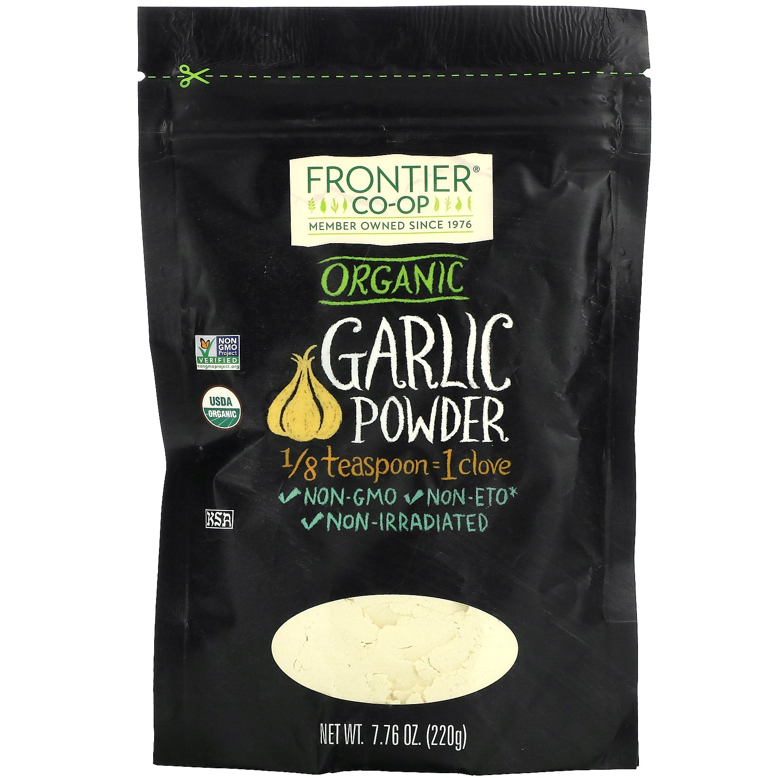 Frontier Co-Op, Organic Garlic Powder (220 G)
