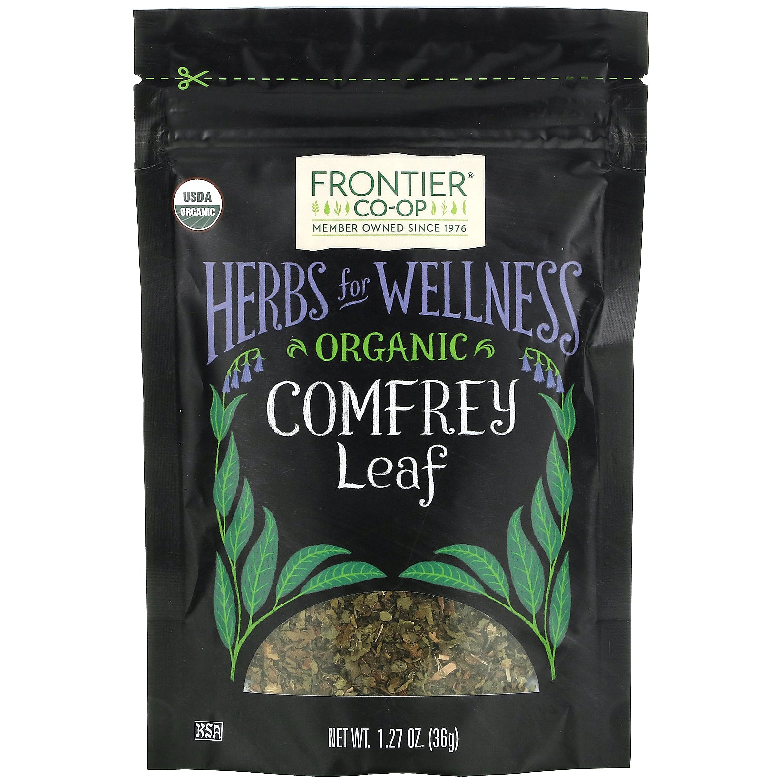 Frontier Co-Op, Organic Comfrey Leaf,  (36 G)