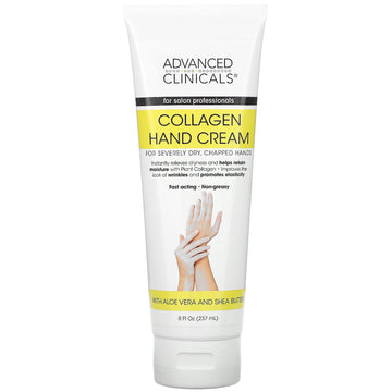 Advanced Clinicals, Collagen Hand Cream (237 ml)