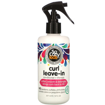 SoCozy, Kids, Curl Leave-in Conditioner + Therapy (237 ml)