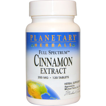 Planetary Herbals, Full Spectrum Cinnamon Extract