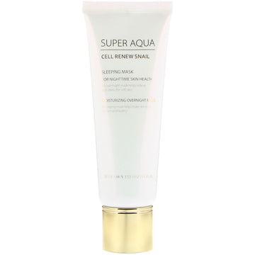 Missha, Super Aqua, Cell Renew Snail, Sleeping Beauty Mask (110 ml)