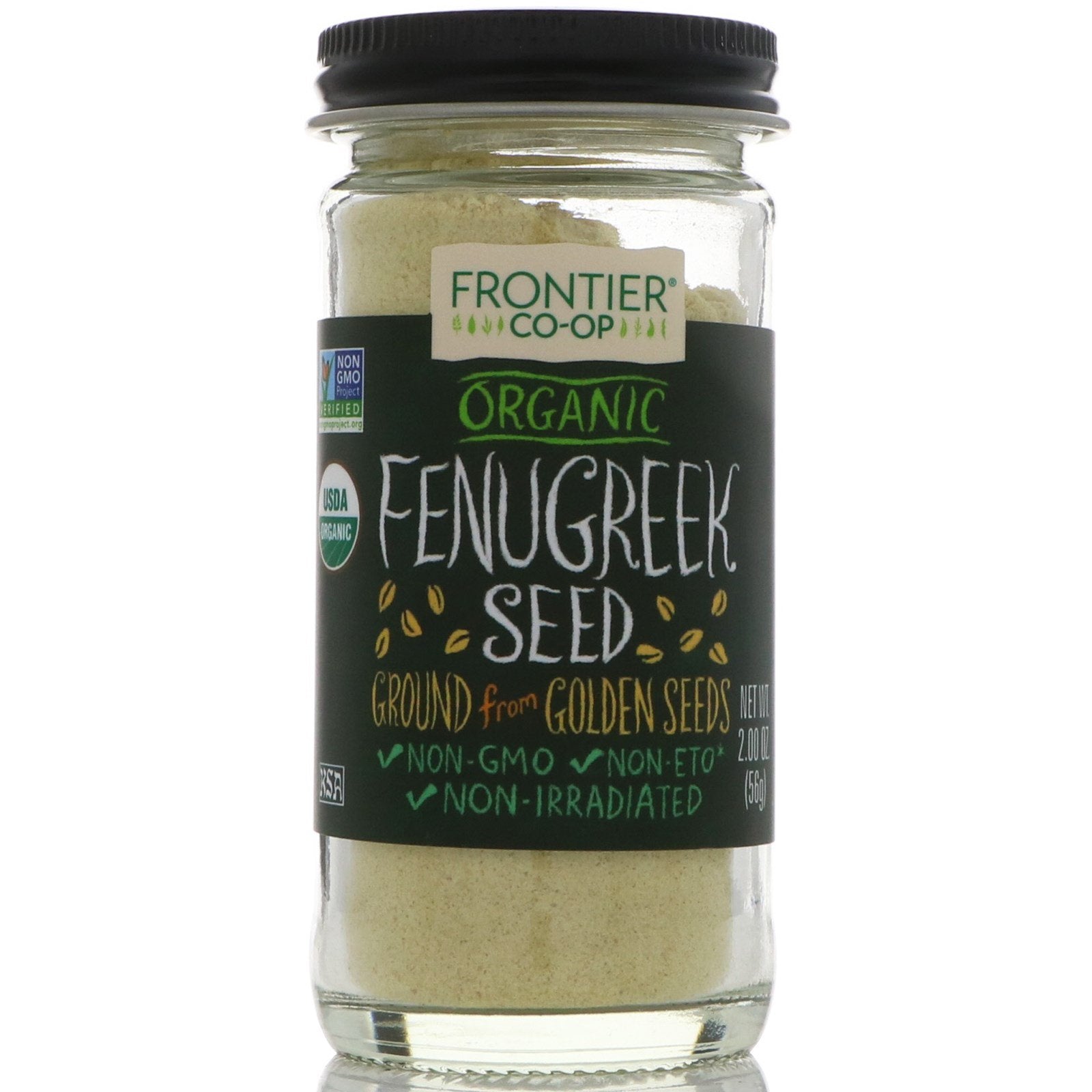 Frontier Co-Op, Organic Fenugreek Seed, Ground