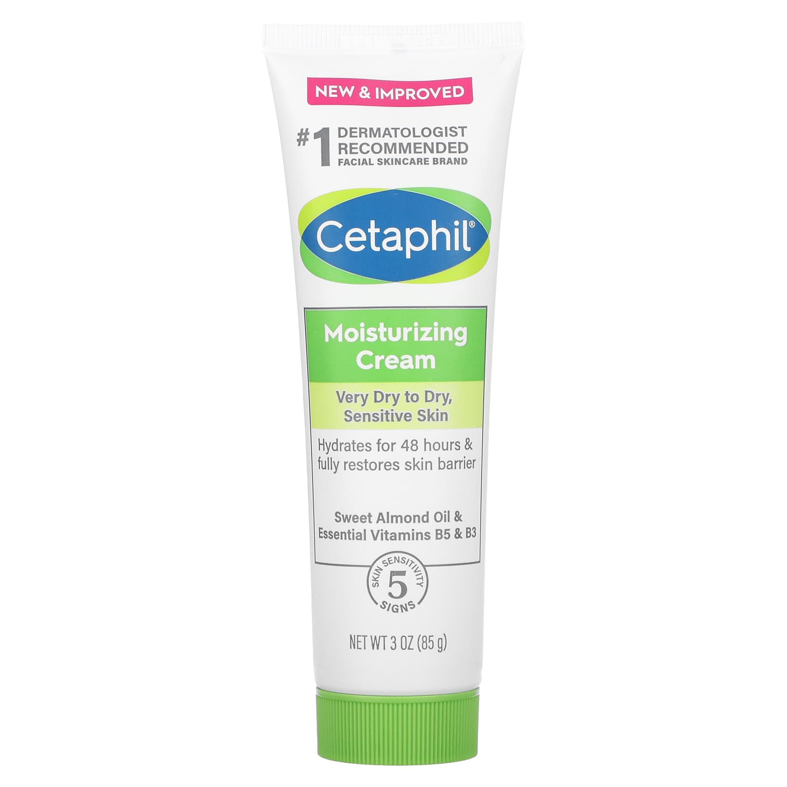 Cetaphil, Moisturizing Cream, Fragrance Free (85 g)