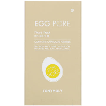 Tony Moly, Egg Pore, Nose Pack Package