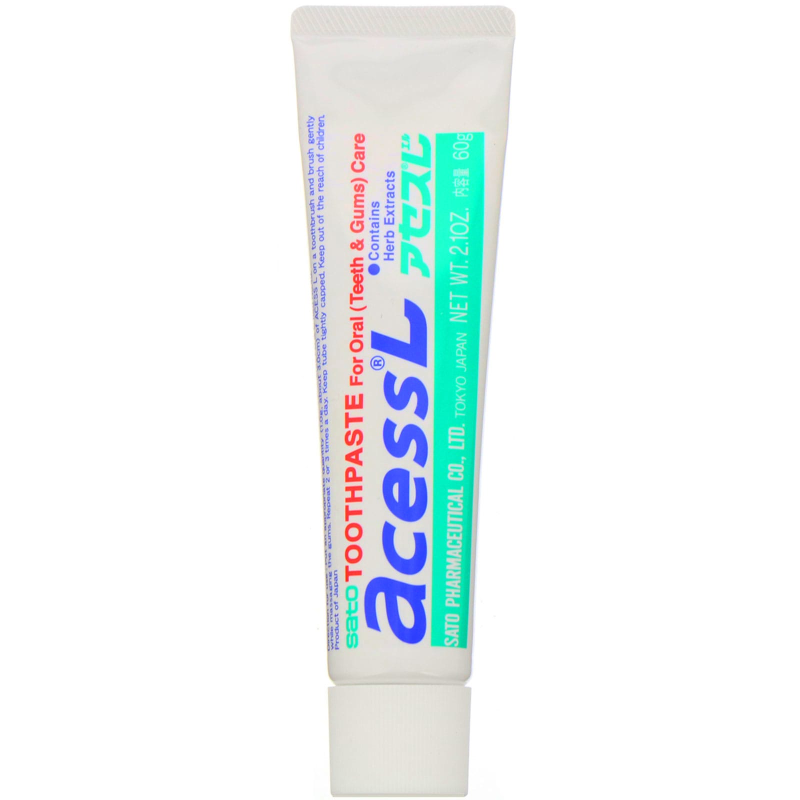 Sato, Acess L, Toothpaste for Oral Care (60 g)