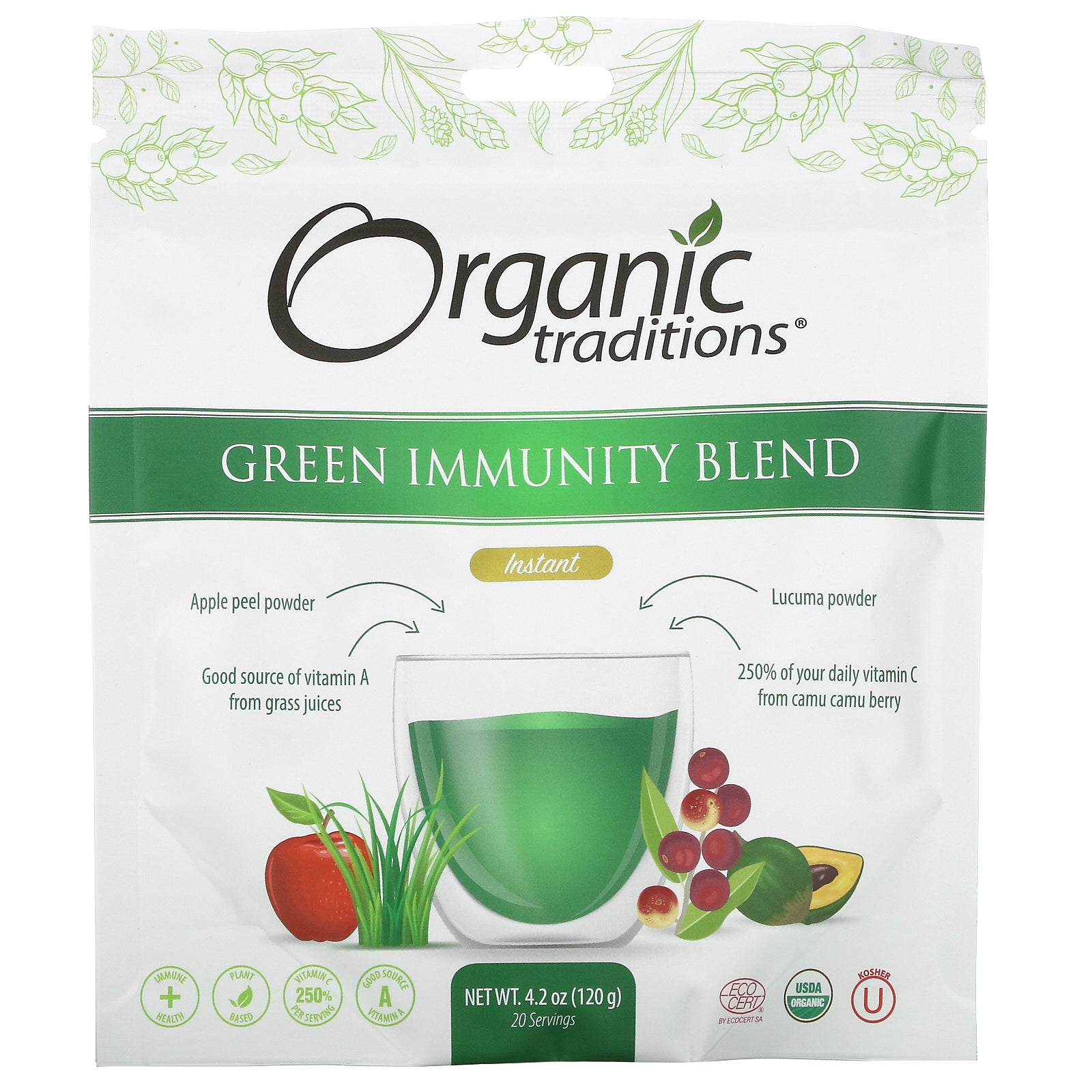 Organic Traditions, Green Immunity Blend