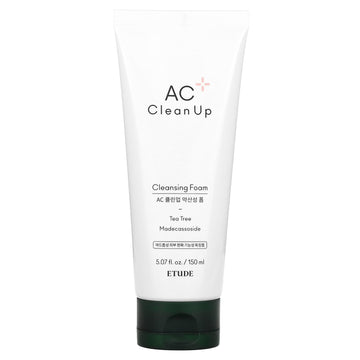 Etude, AC Clean Up, Cleansing Foam (150 ml)