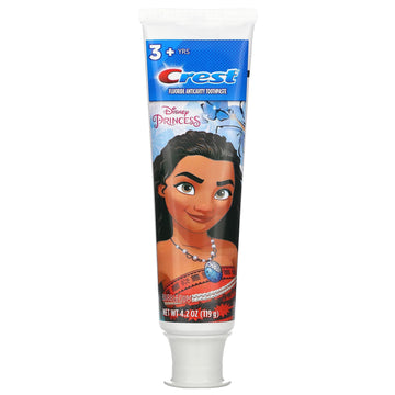 Crest, Fluoride Anticavity Toothpaste, Disney Princess Moana, Bubble Gum (119 g)