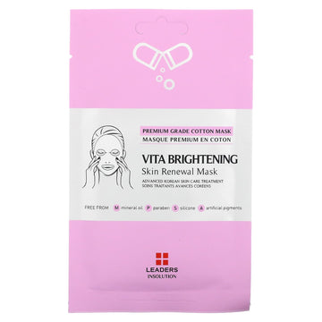 Leaders, Vita Brightening Skin Renewal Beauty Mask, 1 Sheet (25 ml)