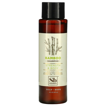 Soapbox, Bamboo Shampoo, Strength & Body (473 ml)