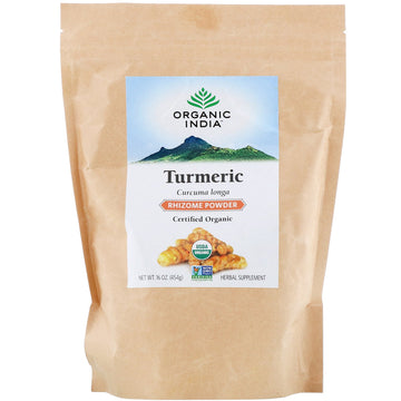 Organic India, Turmeric Rhizome Powder