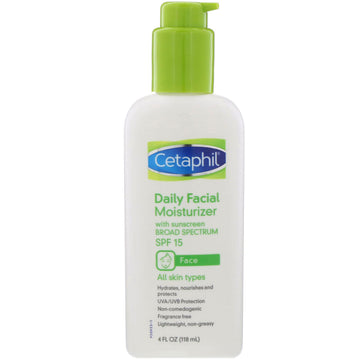 Cetaphil, Daily Facial Moisturizer, SPF 15(118 ml)