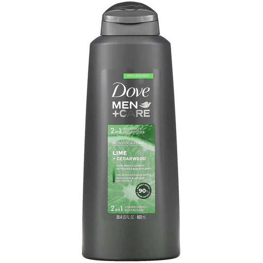Dove, Men+Care, 2 In 1 Shampoo + Conditioner, 20.4 fl oz (603 ml)