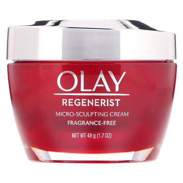 Olay, Regenerist, Micro-Sculpting Cream, Fragrance-Free (48 g)