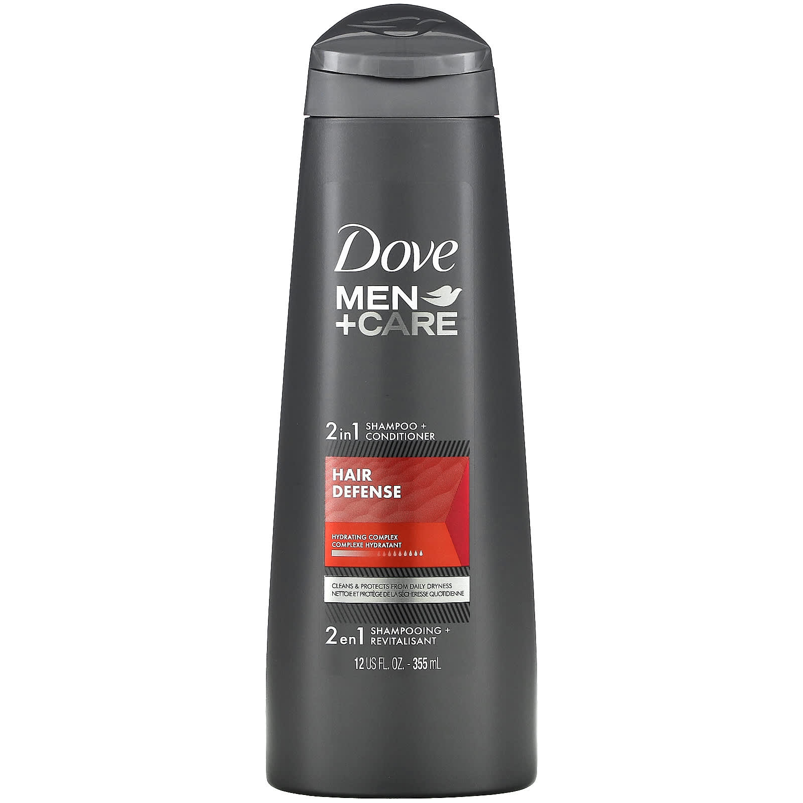 Dove, Men+Care, 2-In-1 Shampoo + Conditioner, 12 fl oz (355 ml)