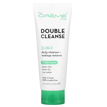 The Creme Shop, Double Cleanse, 2-in-1 Daily Cleanser + Makeup Remover (150 ml)
